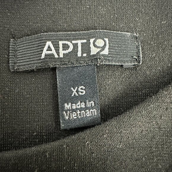 Green And Black Sleeveless Sheath Dress Apt 9 Size XS Color Block Style - Picture 3 of 5